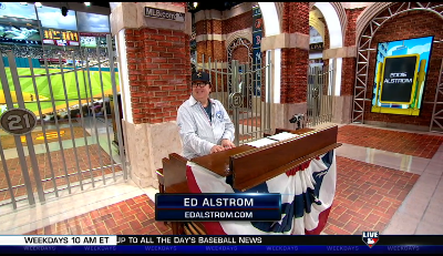 Ed on MLB TV, Opening Day, 2017